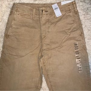 AE Next Level Flex Straight Khaki Pant
